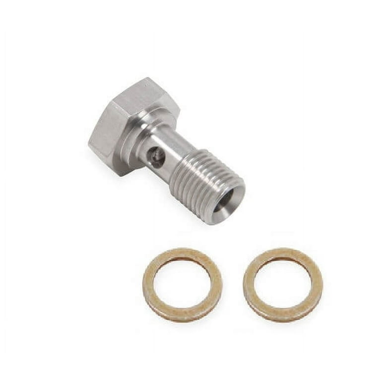 Earl's 12mm x 1.25 Single -6 Banjo Fitting Earl's 12mm x 1.25 Single -6 Banjo Fitting