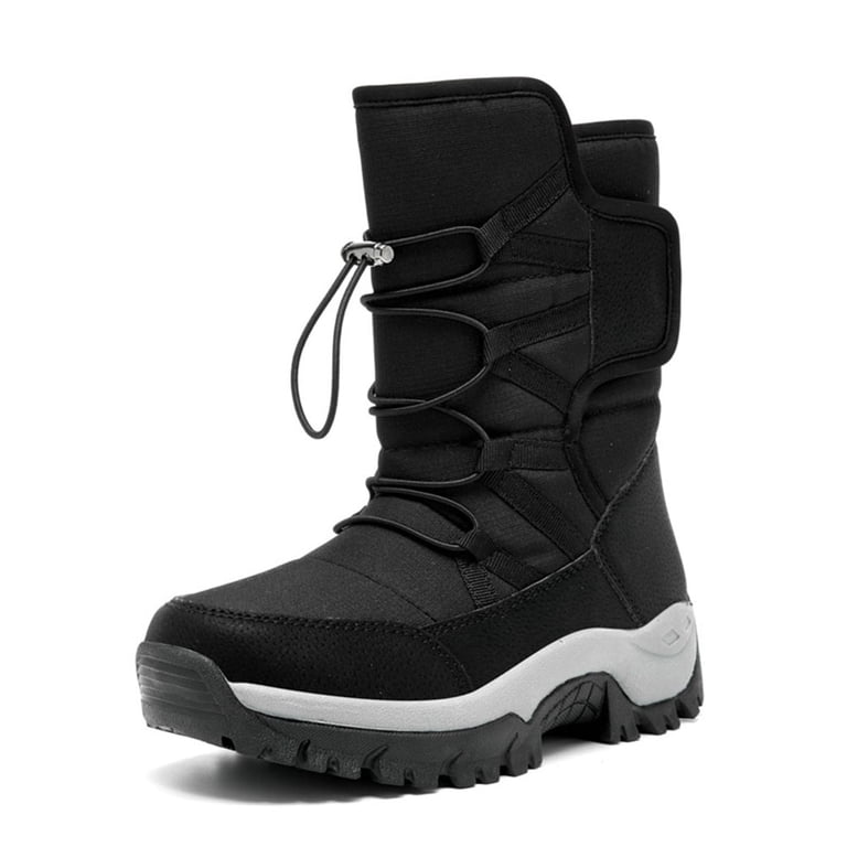 Earlde Men Women Snow Boots Comfortable Faux Fur Full Lined  display picture 3