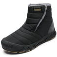 thumbnail image 1 of Earlde Men Women Snow Boots Comfortable Faux Fur Full Lined Black, 1 of 7