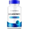 thumbnail image 1 of Earlick Capsules, Official Ear Health Formula, All-Natural Supplement to Promote Inner Ear Health, Premium Tinnitus Support, Ear Lick Reviews (60 Capsules), 1 of 7
