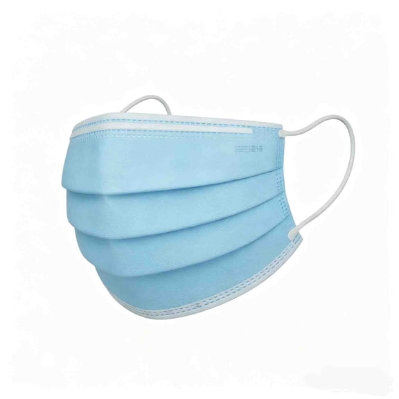 Earloop Disposable Face Masks, Blue, 50Count