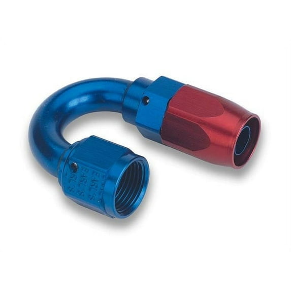 Earls Plumbing 818010ERLP Swivel-Seal 180 Deg. AN Hose End