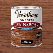 Early American, Varathane One Step Interior Wood Stain + Polyurethane, Semi-Gloss -336361, Quart