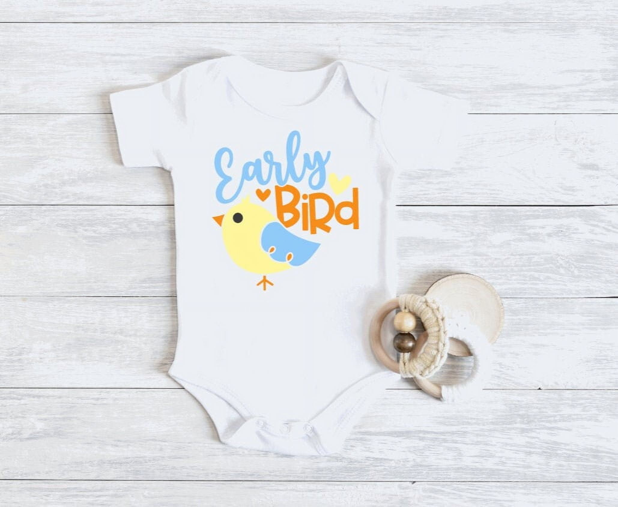 Early Bird Bodysuit, Nicu Preemie Clothes, Preemie Boy Clothes, Premie ...