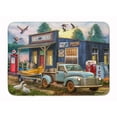 thumbnail image 1 of Early Bird Catches the Fish Bait Shop Machine Washable Memory Foam Mat, 1 of 3