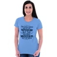 thumbnail image 1 of Early Bird Gets Worm Mouse Cheese Women's T Shirt Ladies Tee Brisco Brands X, 1 of 6