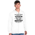 thumbnail image 1 of Early Bird Gets Worm Mouse Cheese Zip Up Hoodie Men's Women's Brisco Brands X, 1 of 6