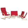 thumbnail image 1 of Early Childhood Resources ELR-SPC-15405 5-Piece Bentwood Comfort Furniture Set, 1 of 7