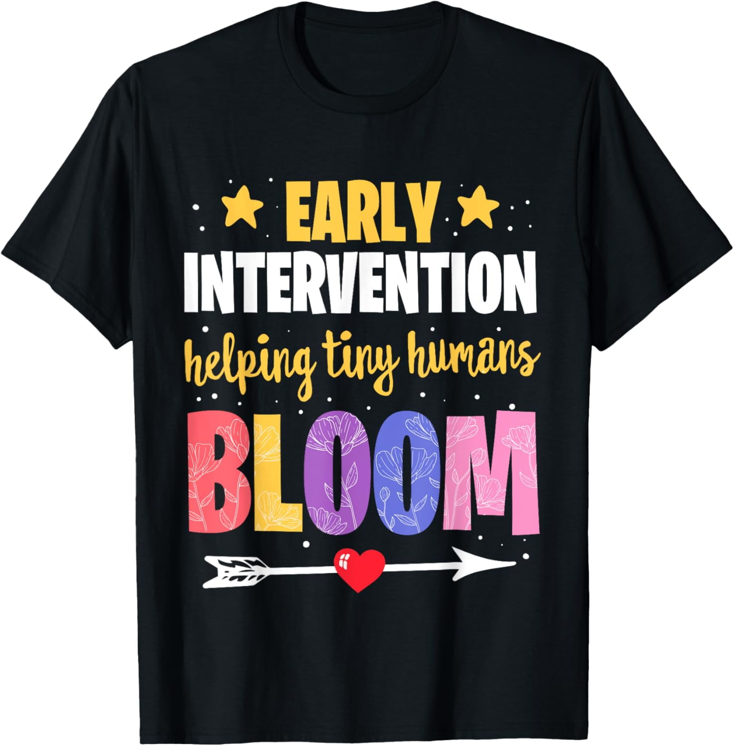 Early Childhood Special Education SPED ECSE Teacher Crew TShirt