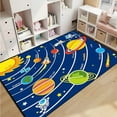 thumbnail image 1 of Early Education Alphabet Cartoon Crawl Play Climb Mat Area Rug Carpet Mats for Playroom Bedroom Living Room Kids Children Baby, 1 of 5