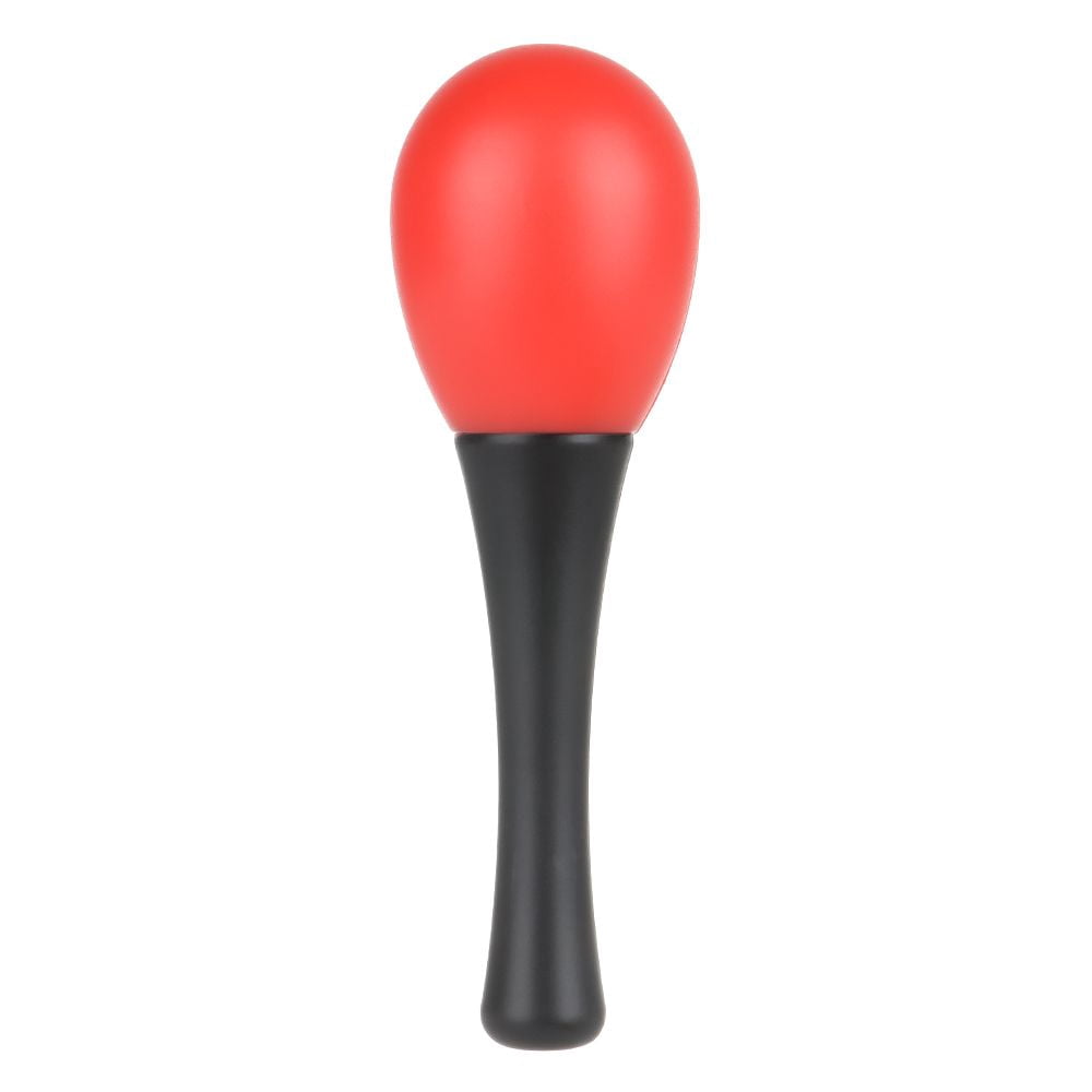 Early Education Baby Sound Music Learning Plastic Maraca Shaker Musical Instrument Sand Hammer Rattle RED