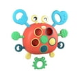 thumbnail image 1 of Early Education Finger Exercise Crab Toy, Interactive Sensory Toy for Baby Dexterity Training, Montessori Learning Toy for Indoor & Outdoor Play, Great Gift for Newborns, Christmas & Birthdays, 1 of 8
