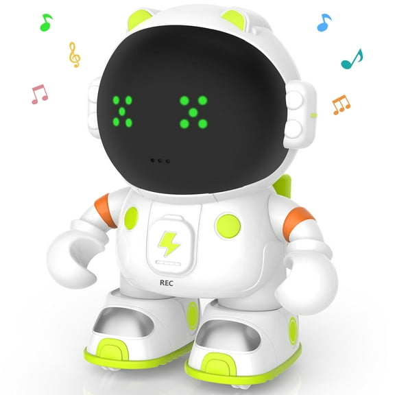 Early Education Intelligent Space Robot Toys, Singing Dialogue Voice-controlled Touch Intelligent Robot Gift