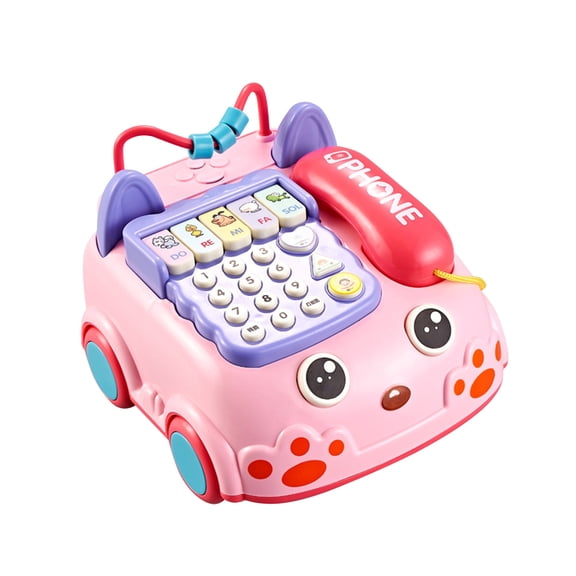 Early Education Music Toy,Simulation Telephone Play Toy,Multi Mode Interactive Toy,Cognitive Learning Music Toy,Sound Effect Fun Play Toy,Parent Child Interactive Early Learning Skill Development Toy