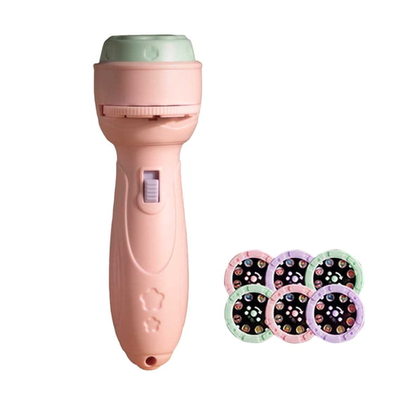 Early Education Toys Projector Torch for Kids 48 Pattern Cartoon Flashlight with Fine Motor Development Preschool Learning Children’s Toy Ideal for Toddlers and Preschoolers