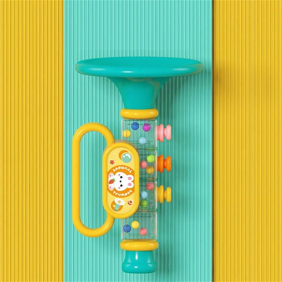 Early Education Toys Adorable Rabbit Horn Toy for Toddlers Cartoon Harmonica Whistle Set for Developmental Play,5.31x3.15 inch,Blue