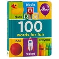 thumbnail image 1 of Pre-Owned 100 Words for Fun (Book & Downloadable App!) (Board book) 1640309772 9781640309777, 1 of 1