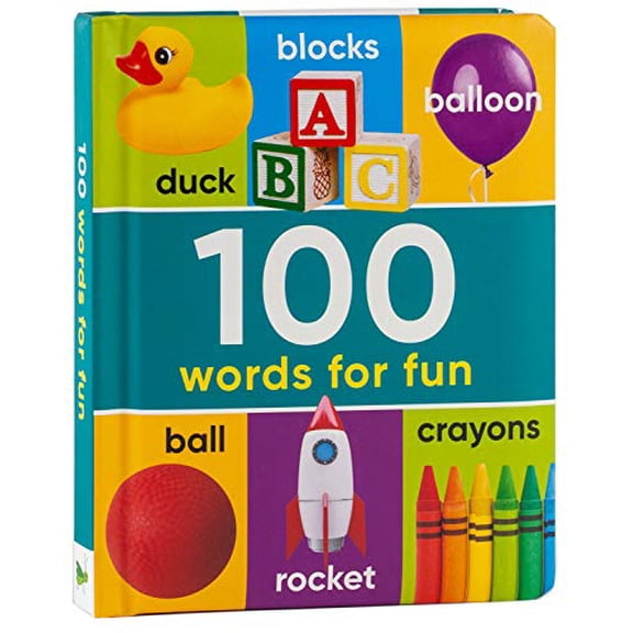 Pre-Owned 100 Words for Fun (Book & Downloadable App!) (Board book) 1640309772 9781640309777