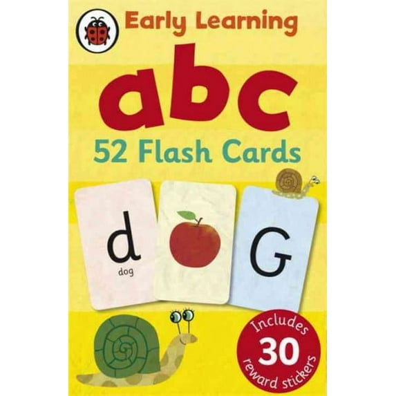 Early Learning Abc 52 Flash Cards