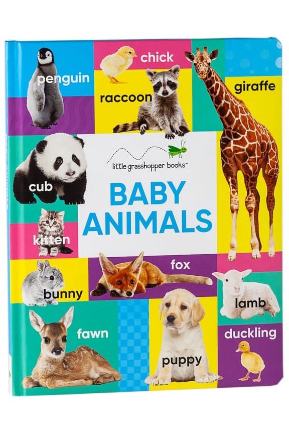 Pre-Owned Early Learning Baby Animals (Large Padded Board Book), (Board Book)