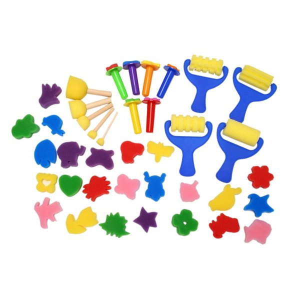 Early Learning Mini Painting Brushes Craft Set for Kids Shipping by FBA
