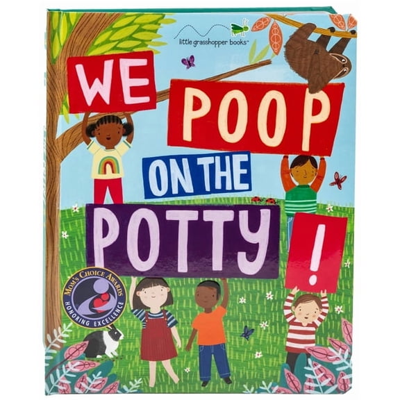 Early Learning We Poop on the Potty!: Funny Potty Training Book for Toddlers Mom's Choice Gold Award Winner Teaches Bathroom Habit, (Board Book)
