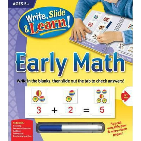 Pre-Owned Early Math (Write, Slide & Learn) Paperback
