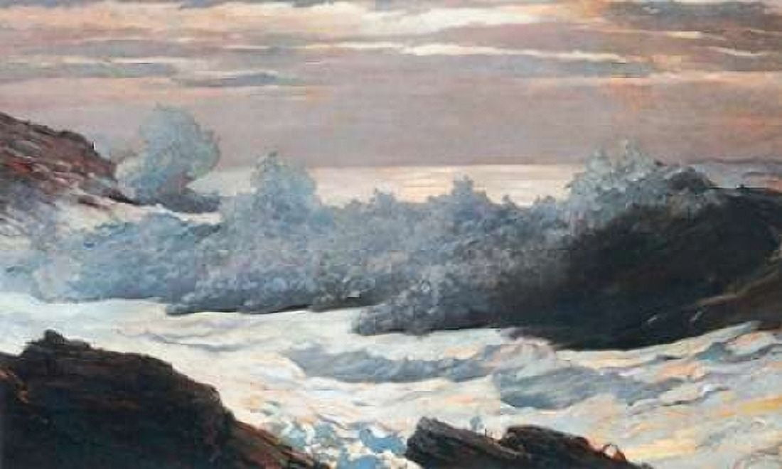 Early Morning After A Storm On The Sea Canvas Art - Winslow Homer (24 x 36)