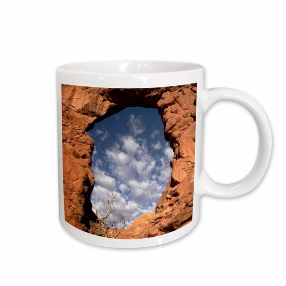 3drose, Early Morning - Arches National Park, Utah, 15oz Mug