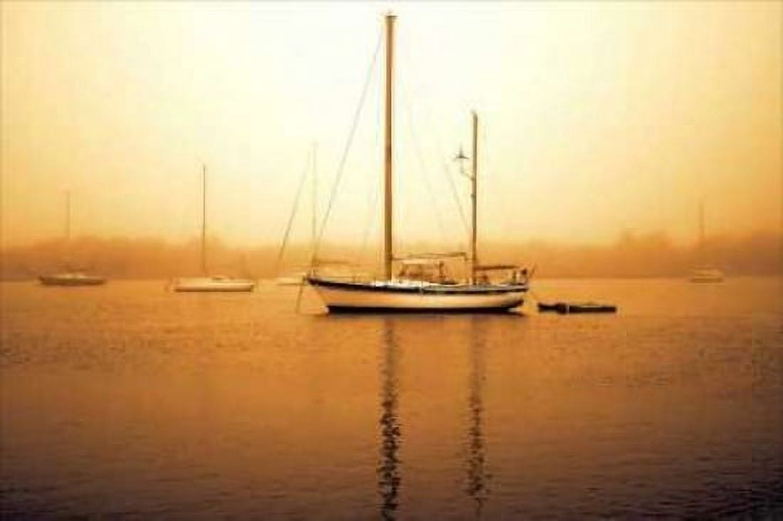 Early Morning Fishing I Canvas Art - Alan Hausenflock (24 x 36)