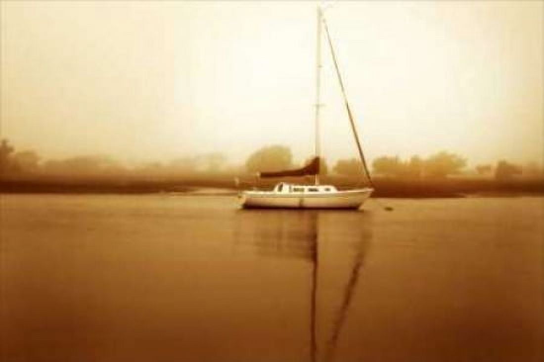 Early Morning Fishing II Canvas Art - Alan Hausenflock (24 x 36)