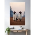 thumbnail image 1 of Early Morning In Bahir Dah. Poster Wall Art, Modern Wall Decor For Living Room Bedroom, 24x36 UNFRAMED, 1 of 3