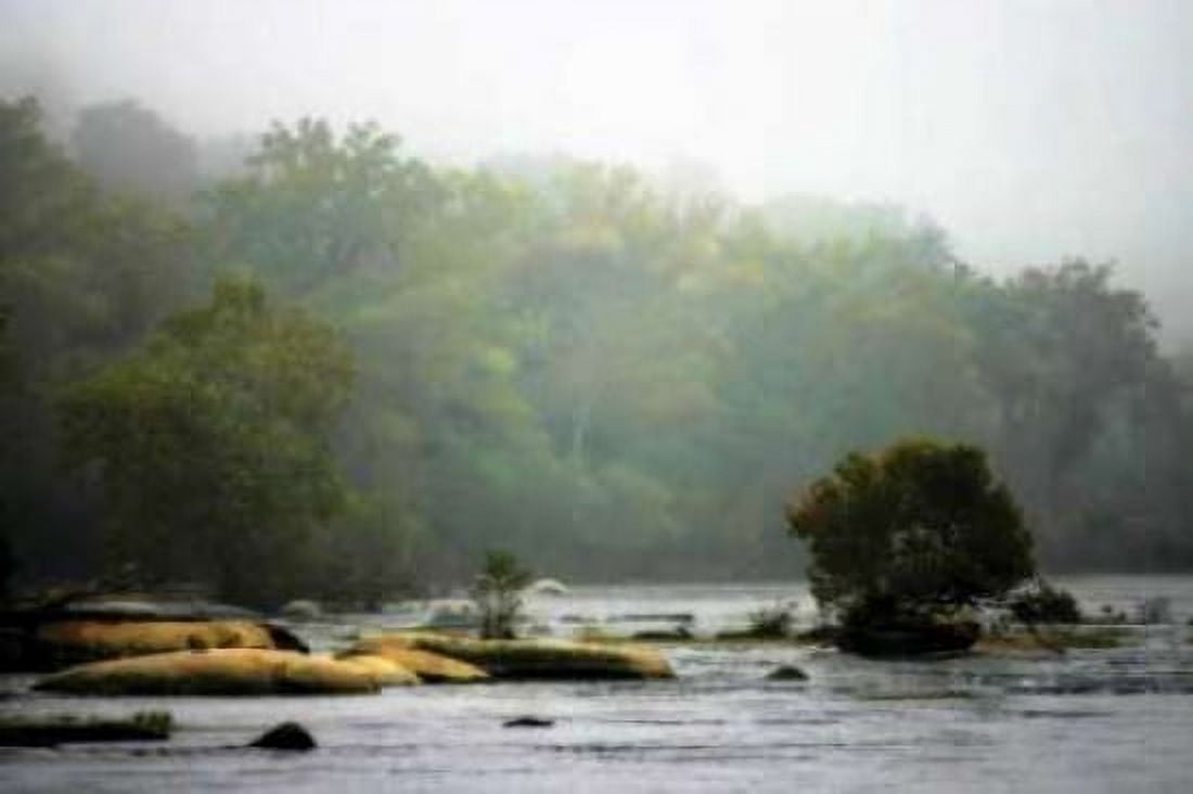 Early Morning River Canvas Art - Alan Hausenflock (24 x 36)
