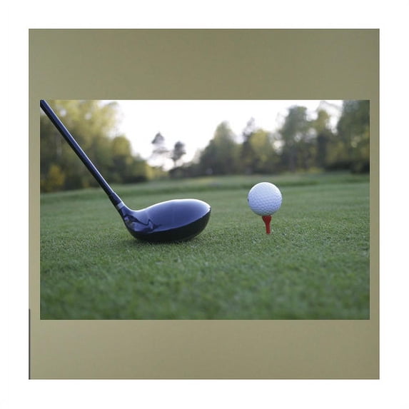 "Early Morning Round" Golf Wall Decal
