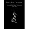 thumbnail image 1 of Early Music Performer : The Journal of the National Early Music Association 1999 - 2001 (Paperback), 1 of 1