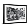 thumbnail image 1 of Art.com Early Philadelphia Pretzel Vendor Art Print, Black Frame Wall Art, 44" x 32", 1 of 5