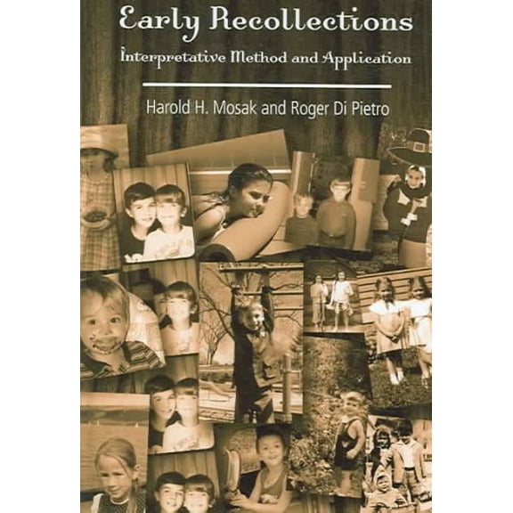 Pre-Owned Early Recollections: Interpretive Method and Application, (Hardcover)