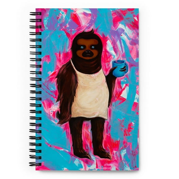 Art By Elysa Espinoza Spiral Notebooks, Dot Grid, B5, Multicolor, 140 Pages, 1 Count