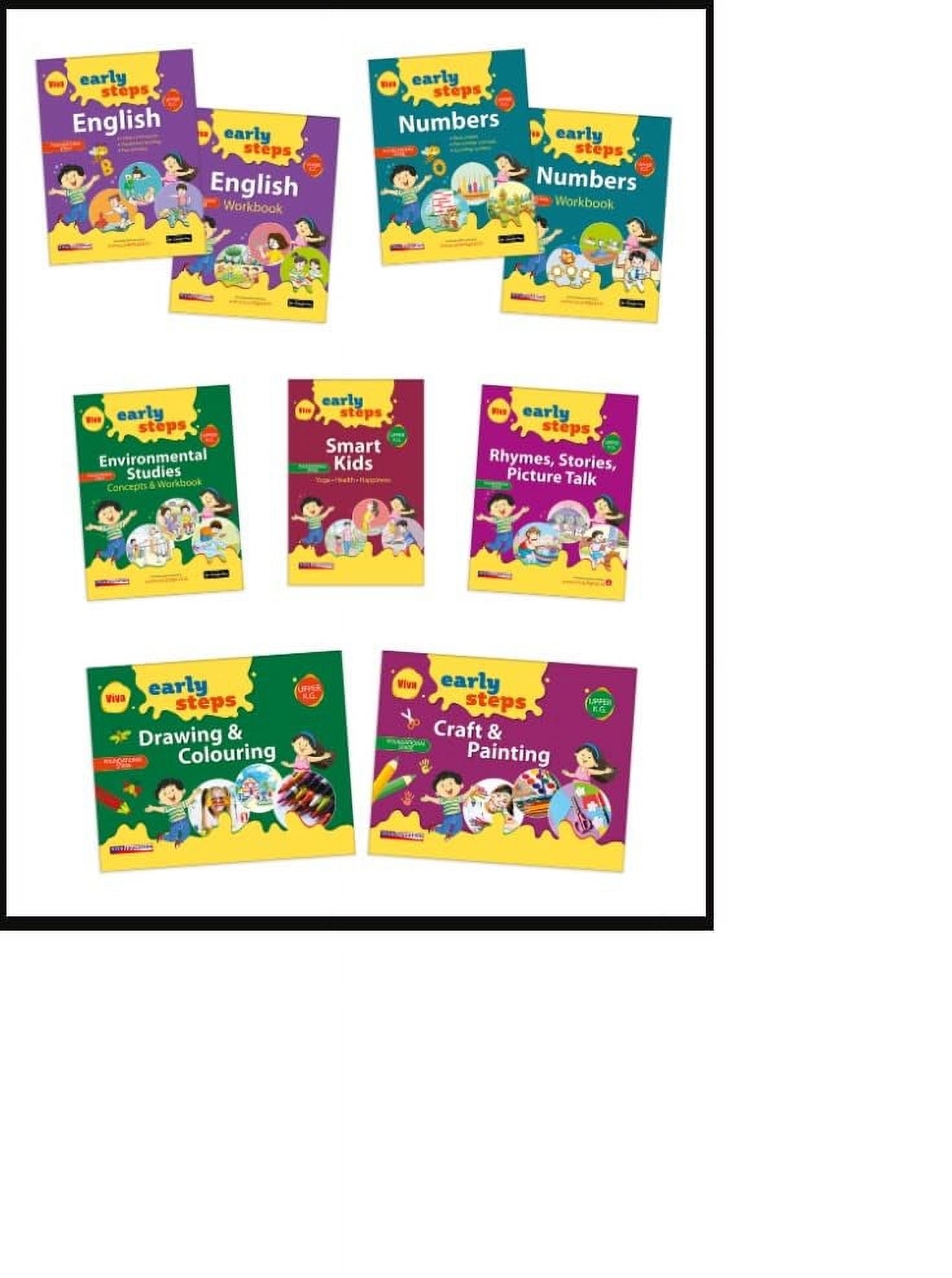 Early Steps Set Upper KG, Set of 10 Books