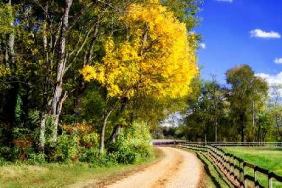 Early Virginia Autumn Canvas Art - Alan Hausenflock (20 x 28)
