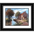 thumbnail image 1 of Early morning 2x Matted 24x20 Black Ornate Framed Art Print by Withaar, Reint, 1 of 2