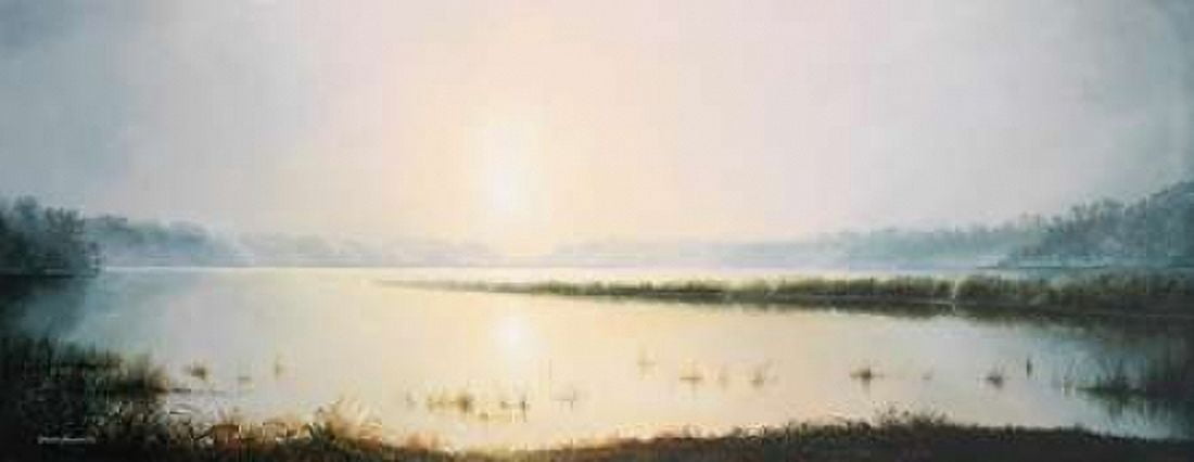 Early to Rise Canvas Art - Bruce Nawrocke (10 x 20)