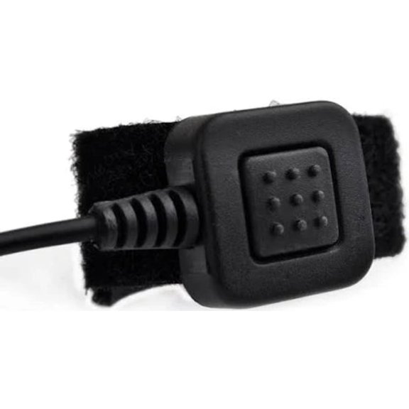 Earmor M51 PTT Finger Push To Talk Button, Black, M50 Finger P