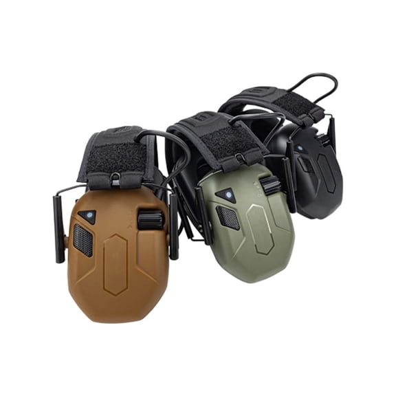 Earmor Sport Shooting Electronic Ear Muffs w/ Gel Earpads Bluetooth, 82dB, Foliage Green