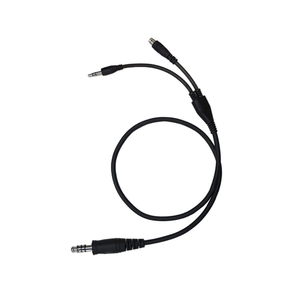 Earmor Y Harness for M31 Ear Pro Headsets, Black