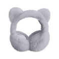 thumbnail image 1 of Earmuff For Adorable Cat Ear Ear Covers Solid Color Cozy Headband Commute Windproof Ear Thermal Shirts for Men Cold Weather Snoods for Women Workout Hats for Women Face Gaiters for Men Womens, 1 of 5