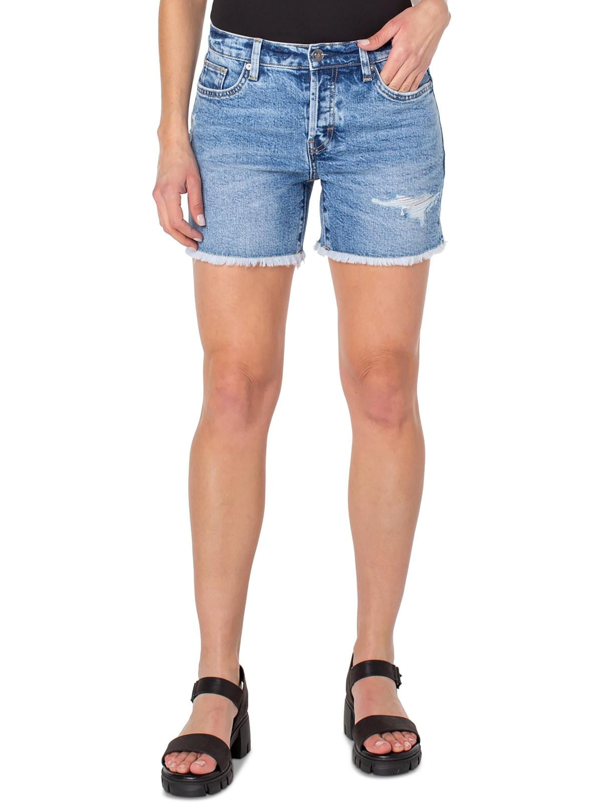 DENIM MINI SHORTS main image 1