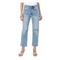 thumbnail image 1 of Earnest Sewn Womens Pocket High-Rise Ankle Jeans, 1 of 3