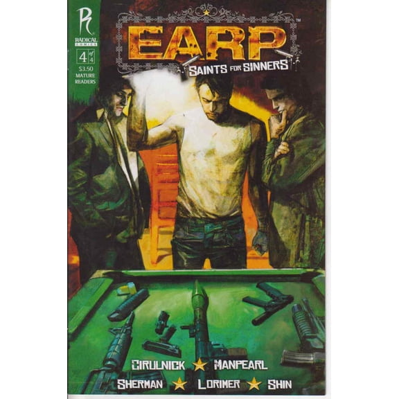 Earp: Saints for Sinners #4 VF ; Radical Comic Book