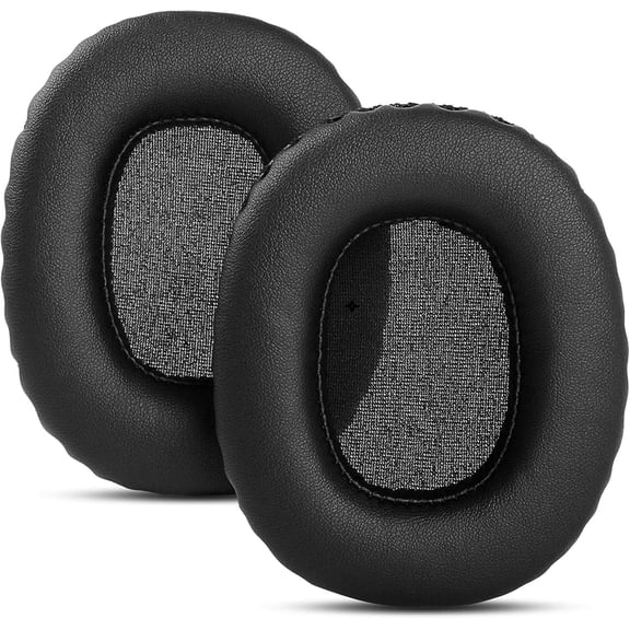 Earpads Cover Replacement for Marshall Monitor Over-Ear Stereo Headphone Ear Pads Cushions Protein Leather Earmuffs with Noise Isolation Foam